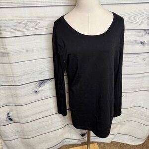 Healing Hands Black Long Sleeve Tee